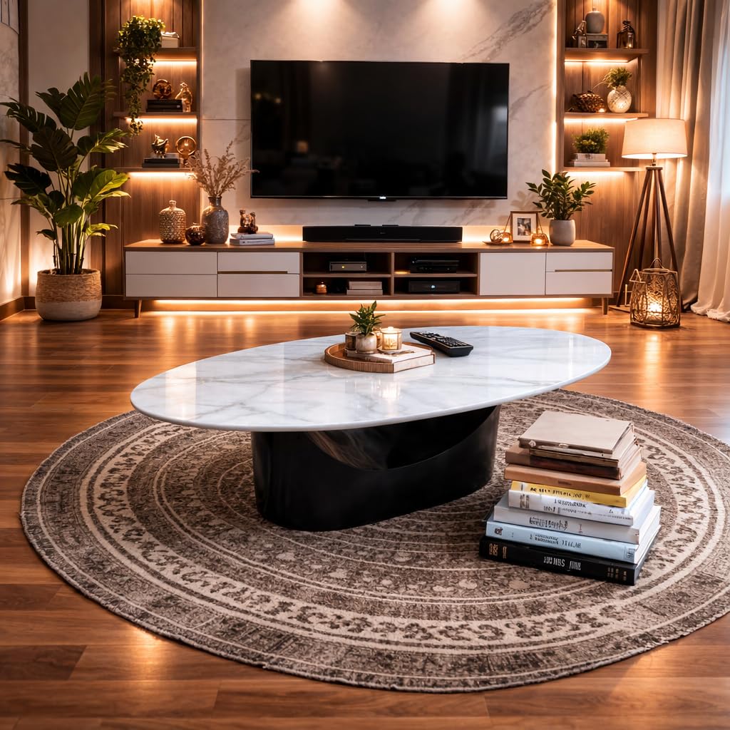 Oval Coffee Table 012