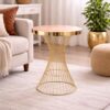 Round Coffee Table with Storage
