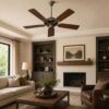 Industrial Silver Ceiling Fan
