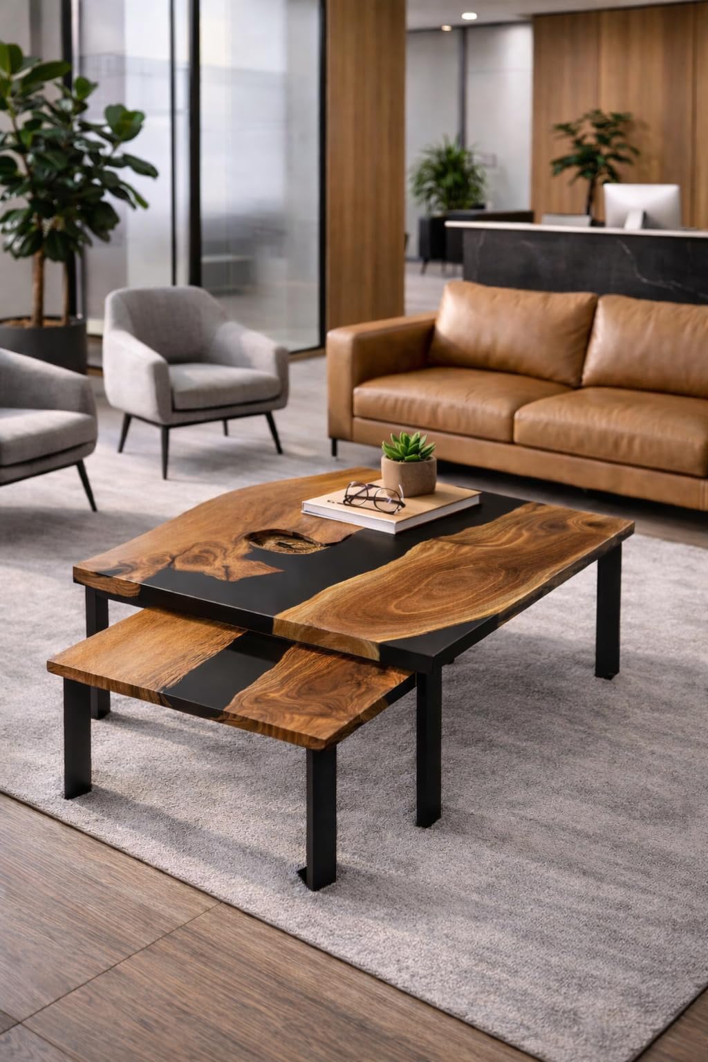 Minimalist Nesting Table