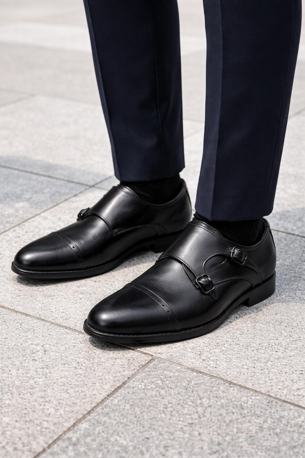 Black Penny Loafers Size 9