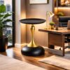 Black Marble Accent Table