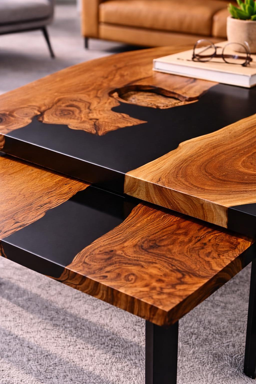 Minimalist Nesting Table