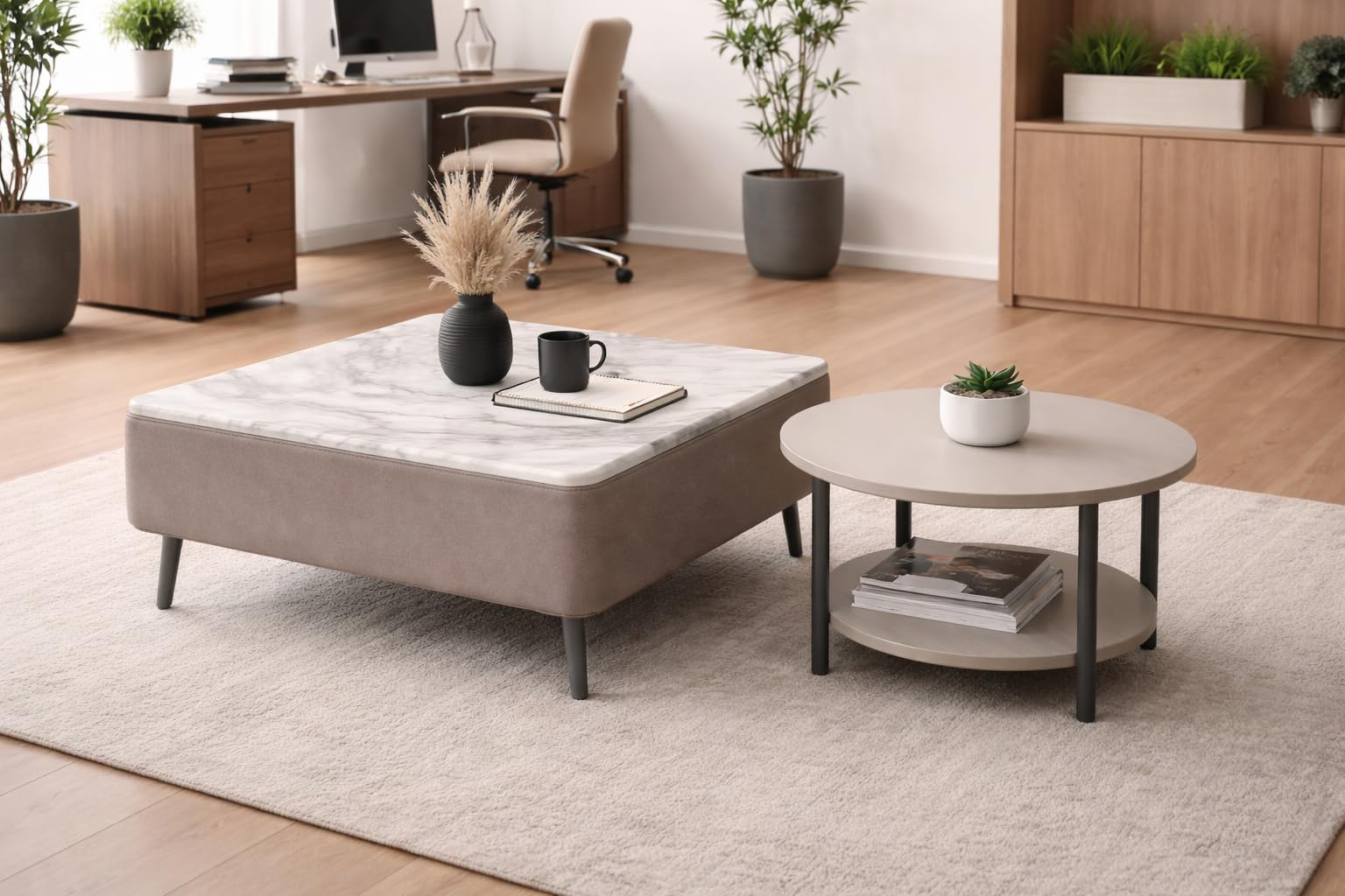Table with Storage 026