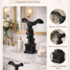 White Gold Goddess Statue