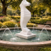 Seahorse Fountain Statue