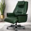 Green Leather Executive Chair