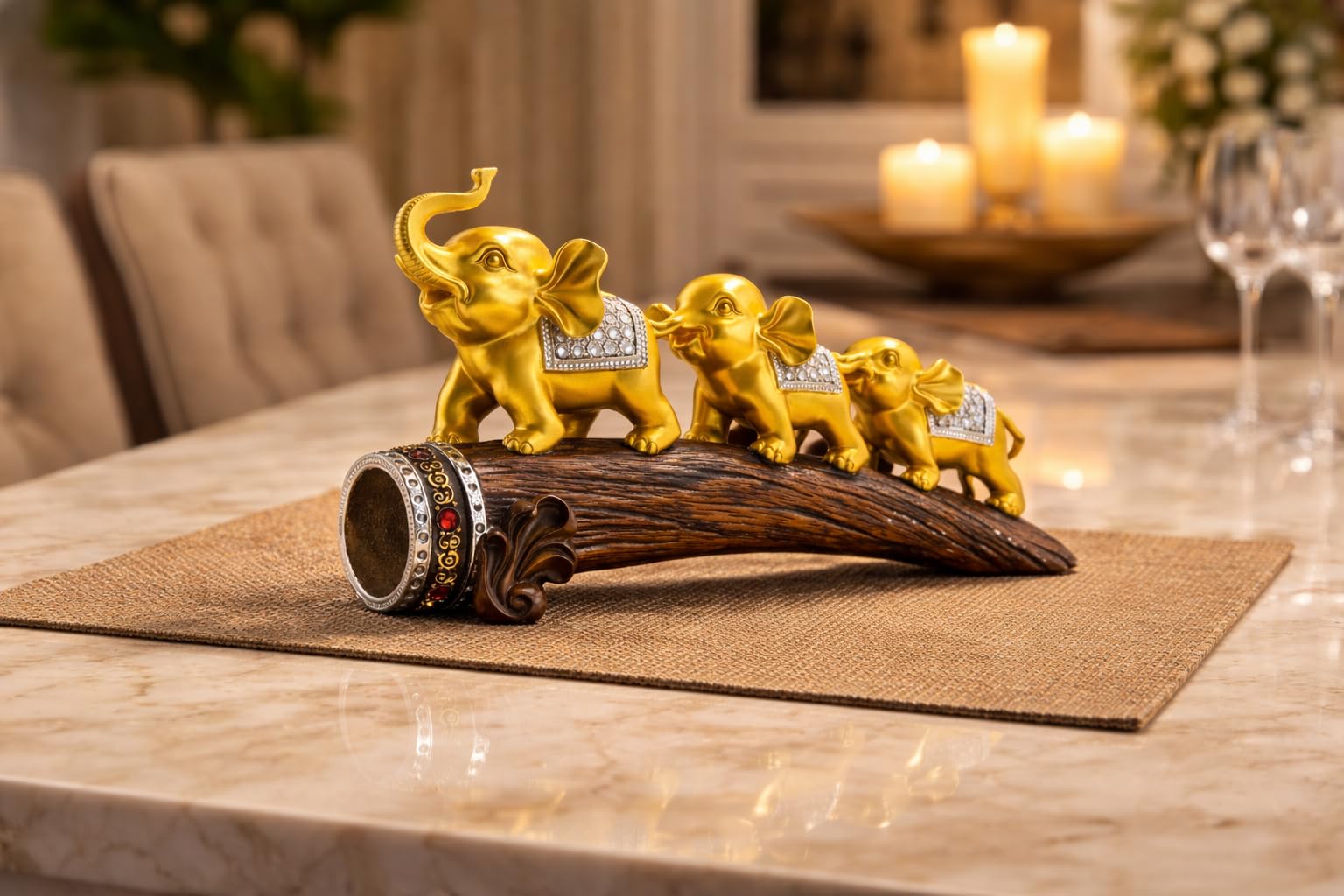 Bronze Gorilla Figurine