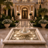 Stone LED Fountain