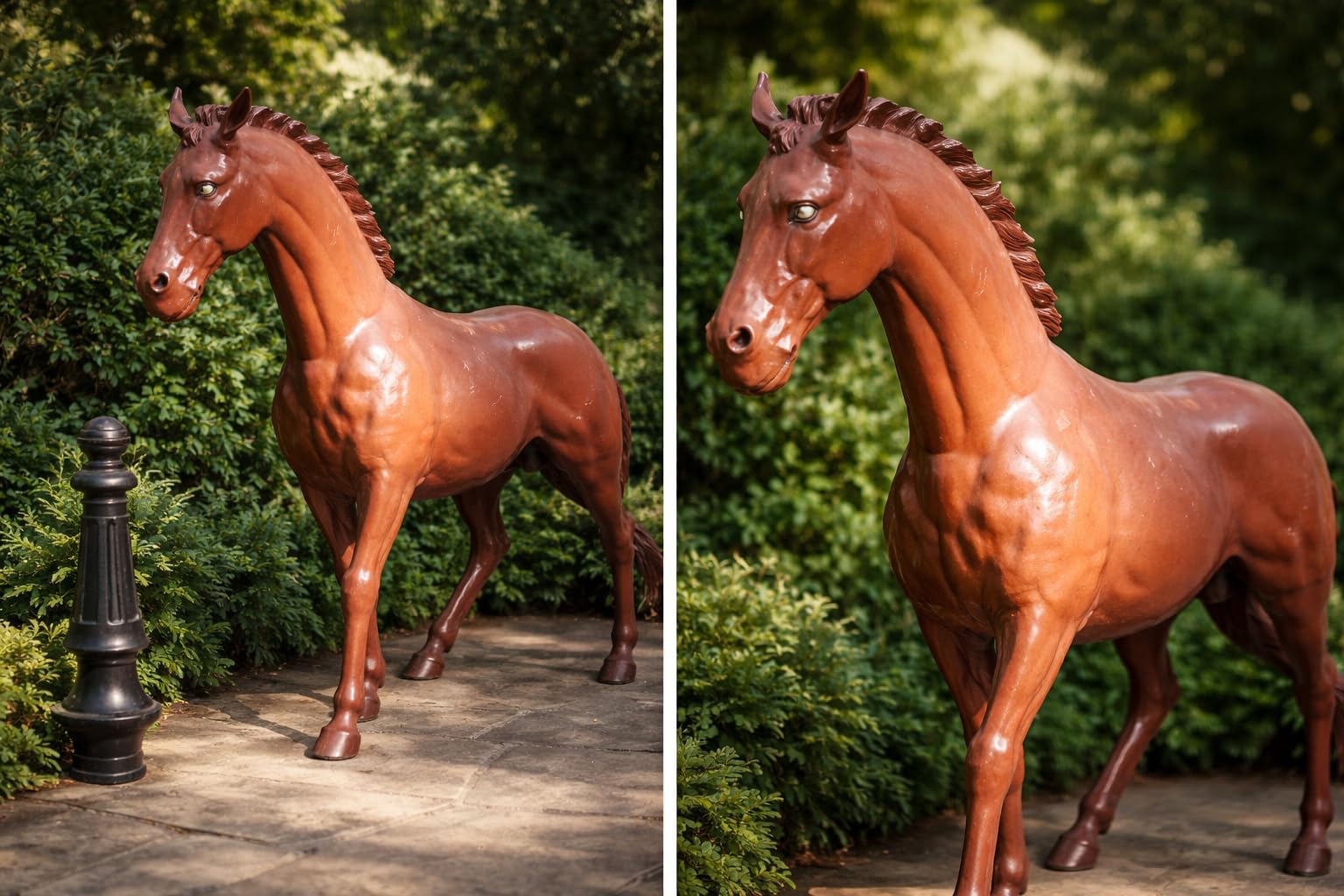 Tiger Family Sculpture