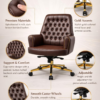 Brown Leather Executive Chair