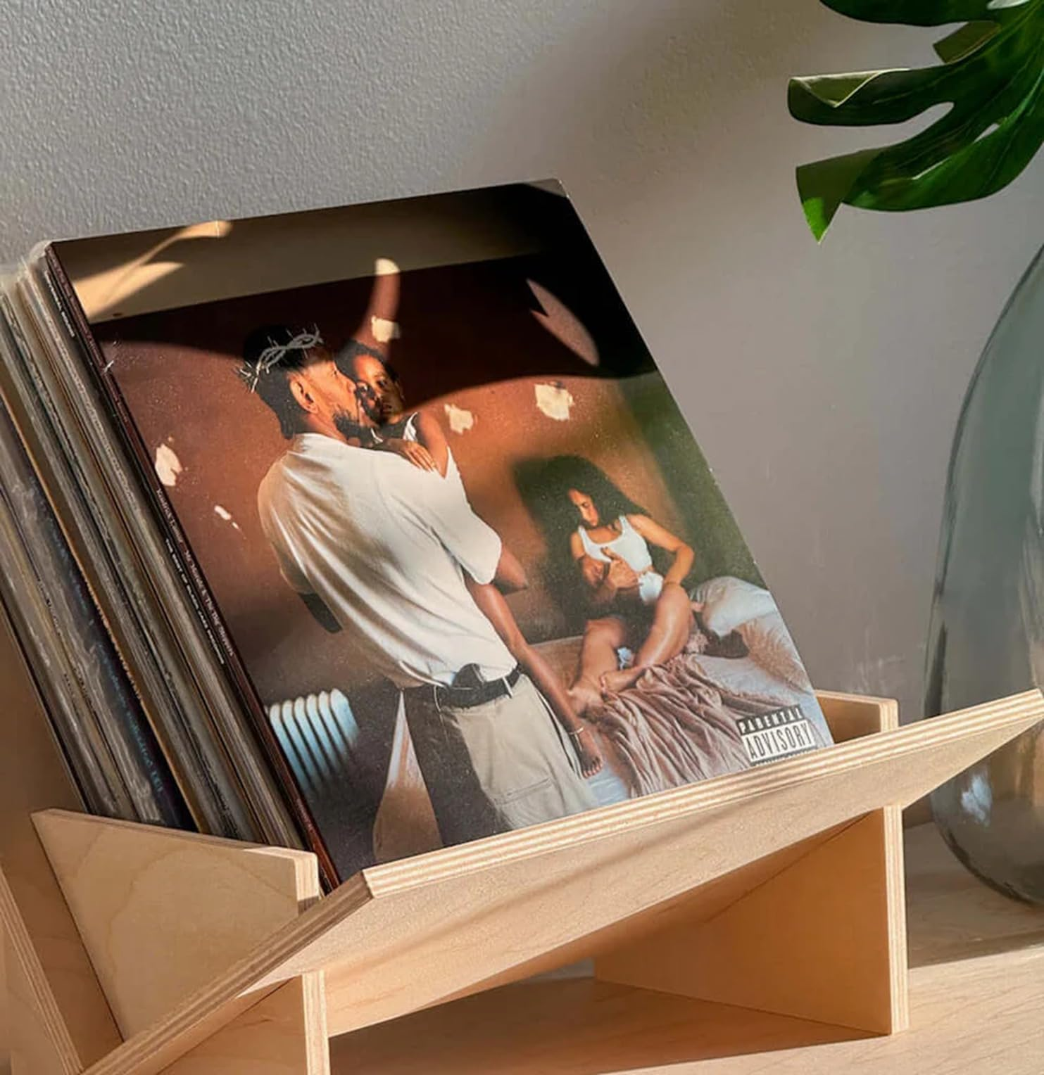 Modern Wooden Display Shelf