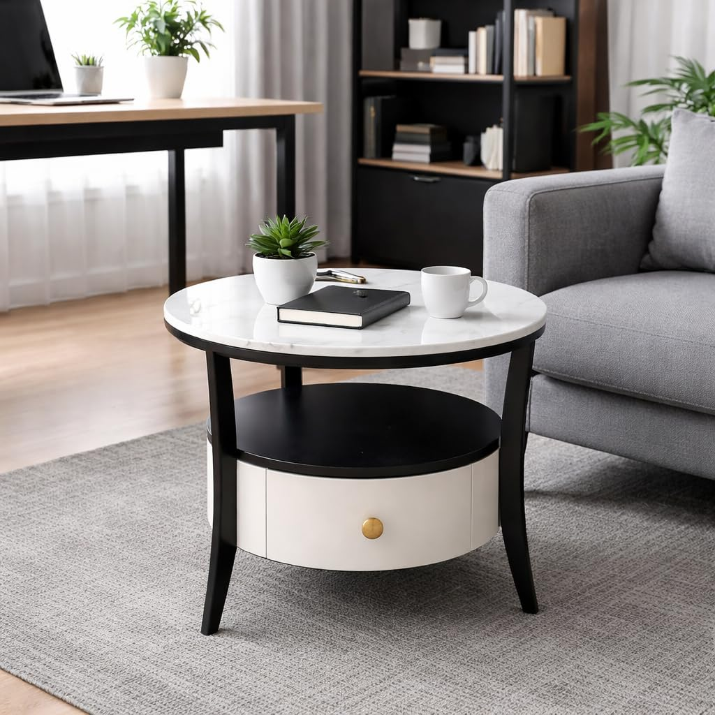Marble Nesting Tables 70x50