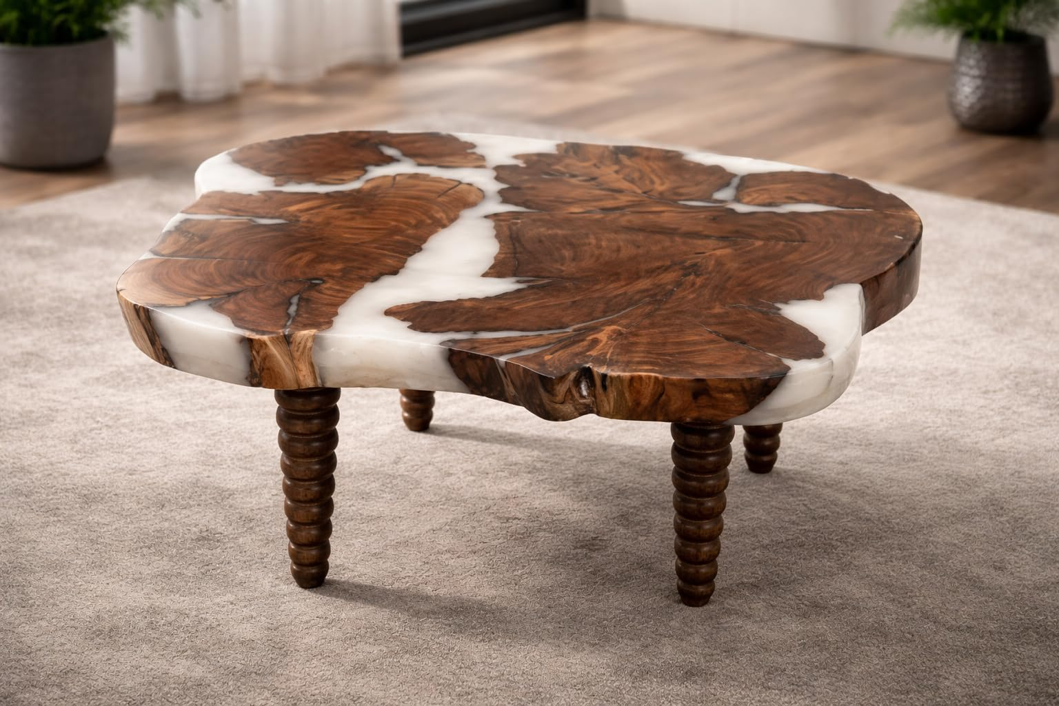 Gold Accent Nesting Tables