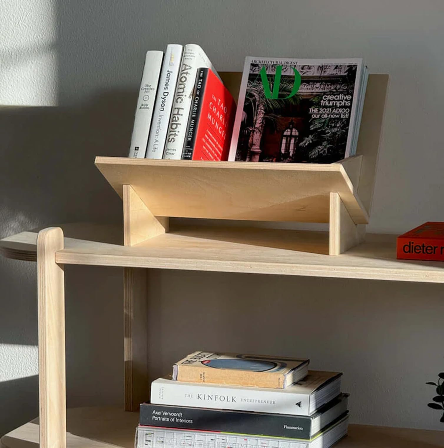Modern Wooden Display Shelf