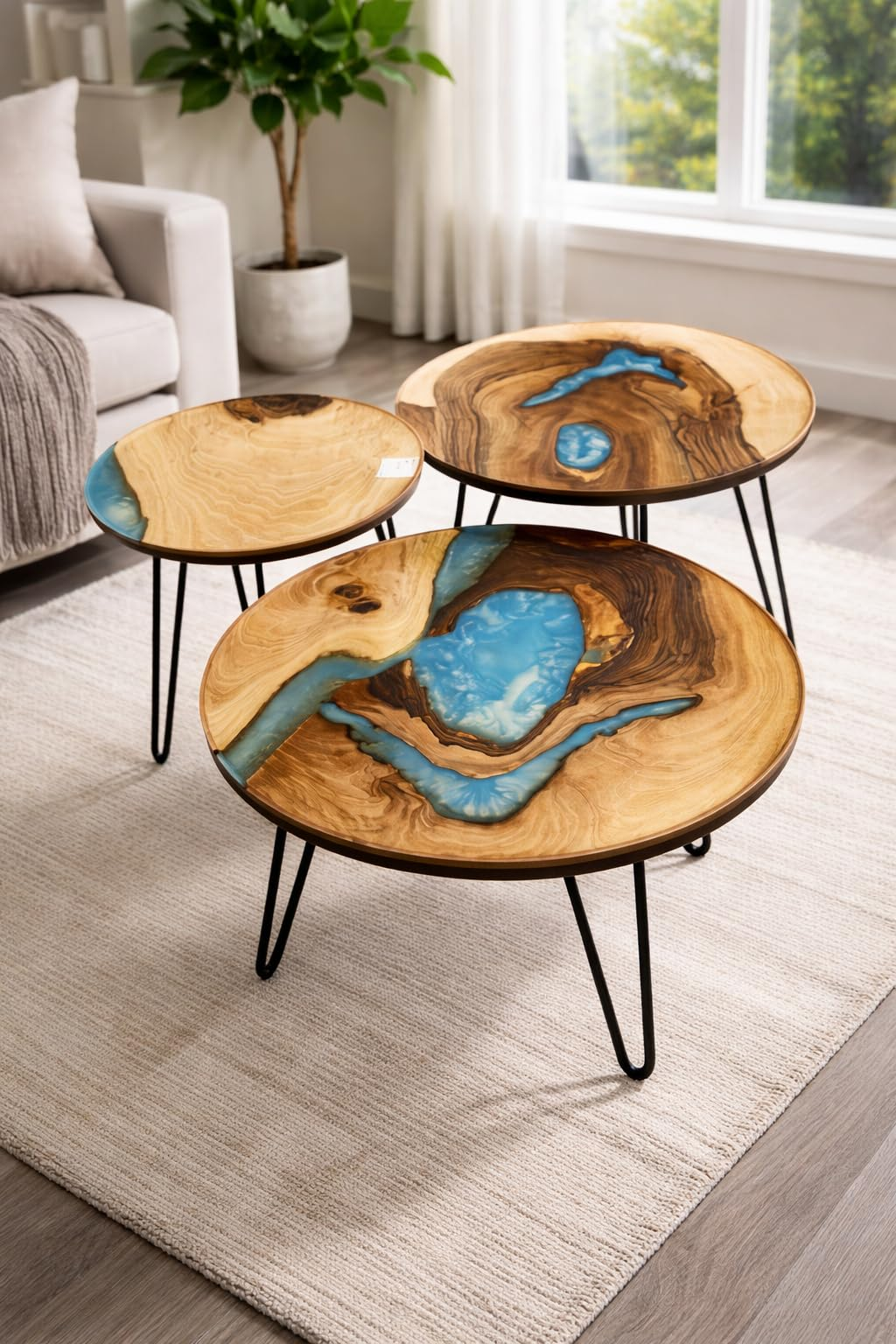 Rohida Resin Coffee Table