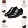 Black Penny Loafers Size 9