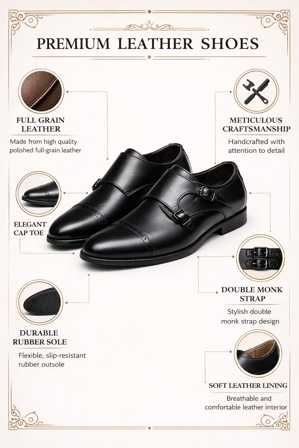Black Penny Loafers Size 9