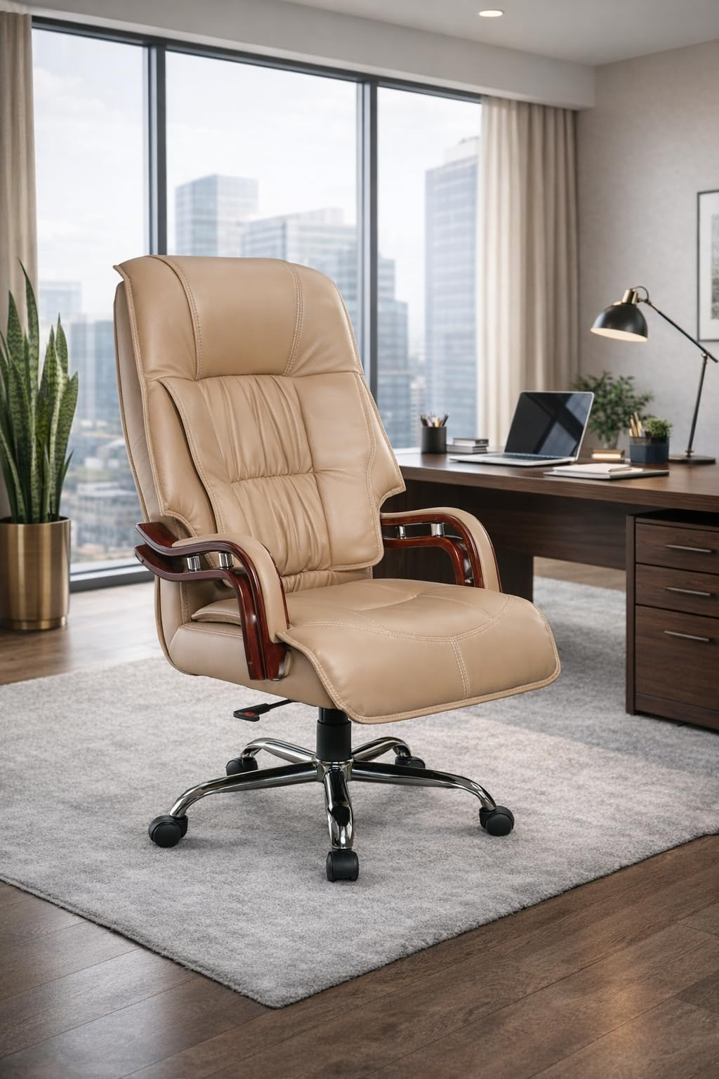 Blue Executive Office Chair
