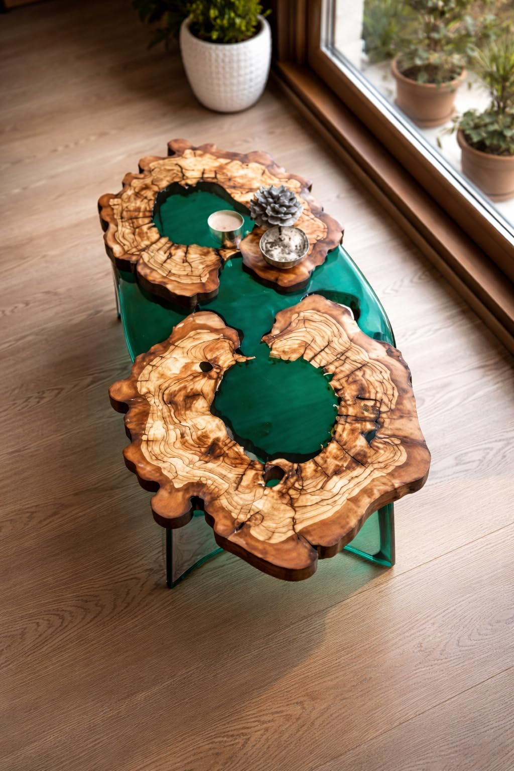 Epoxy Resin Coffee Table