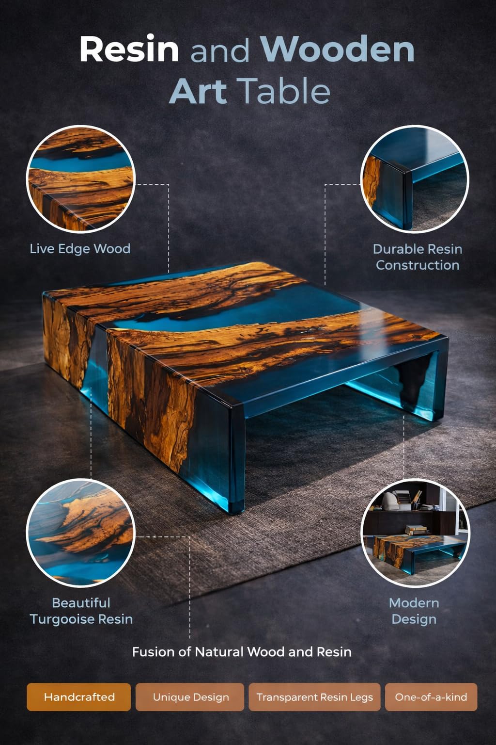 Luxury Nesting Table Set