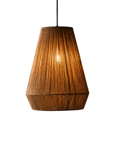 Hanging Natural Rope Light - Boho