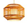Rattan Pendant Light - Bamboo Woven Ceiling Light