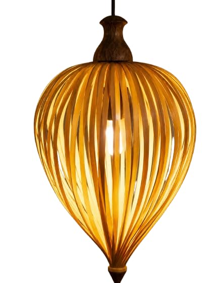 Hanging Light - Wooden Pendant Light