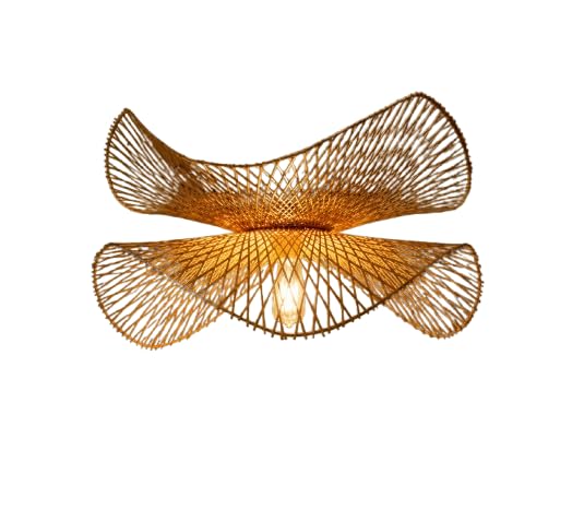 Butterfly Hanging Light - Woven Pendant Light