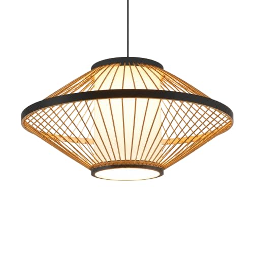 Bamboo Woven Pendant Light - Hanging Light