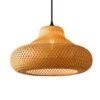 Hanging Natural Light - Woven Bamboo Pendant Light