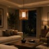 Bamboo Cage Pendant Light - Cylindrical