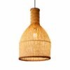 Disho Enterprises Woven Bamboo Pendant Light - Natural