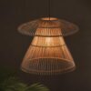 Hanging Light - Natural Rattan