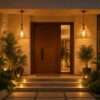Rattan Pendant Light - Woven Cage Hanging Lamp