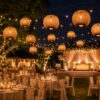 Handwoven Bamboo Globe Pendant Light - Natural Beige