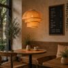 Hanging Natural Bamboo Woven Pendant Light - 3-Tier