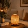 Bamboo Woven Table Lamp Shade Natural