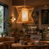 Hanging Light - Bamboo Pendant Light