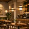 Bamboo Woven Pendant Light - Hanging Light