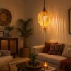 Hanging Light - Wooden Pendant Light