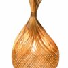 Handwoven Bamboo Pendant Light - Natural