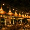 Umbrella Hanging Light - Woven Pendant Light