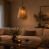 Hanging Natural Rope Light - Boho
