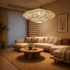 Woven Rattan Pendant Light - Natural