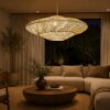 Woven Rattan Pendant Light - Natural