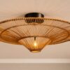 Rattan Look Light - Ceiling Light