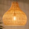 Rattan look Pendant Lamp Shade - Natural Rattan