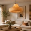 Hanging Natural Light - Woven Bamboo Pendant Light