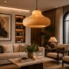 Hanging Natural Light - Woven Bamboo Pendant Light
